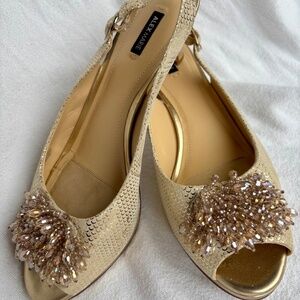 Alex Marie Marla Slingback Kitten Heels